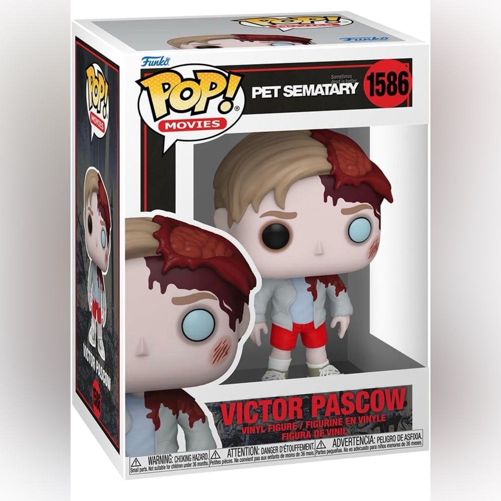 Funko Pop Movies #1586 Pet Sematary Victor Brand New